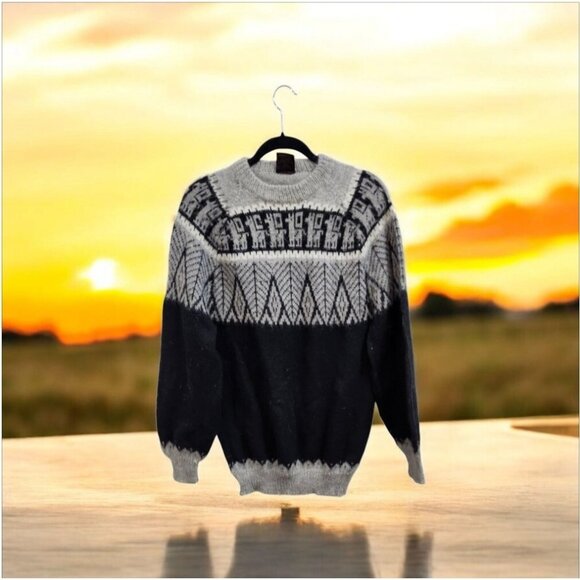 Alpaca jumper for Women Peruvian alpaca sweater knitted jumper warm wint… - Picture 1 of 15